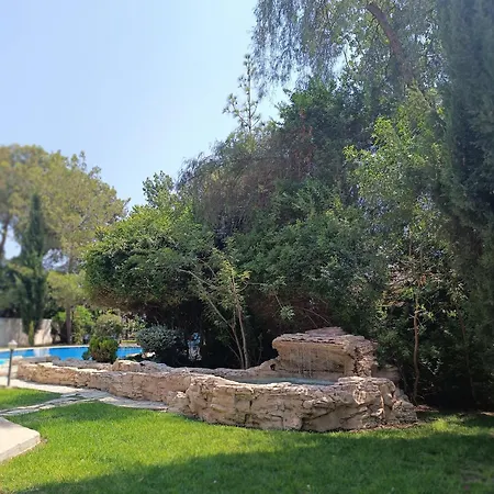 Villa One Bedroom Semi-detached Stone-built With Beautiful Gardens And Pool Limassol